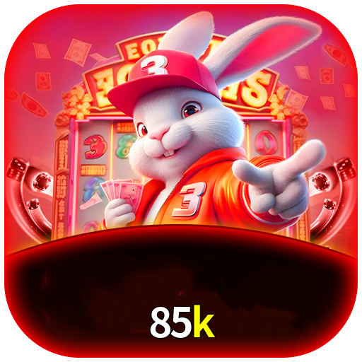 Imagem promocional da 85k mostrando a plataforma e suas vantagens